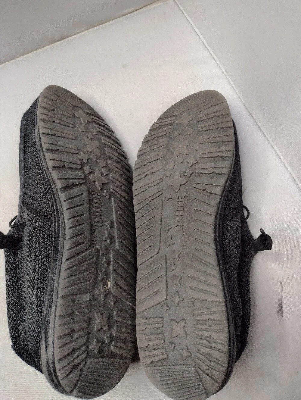 Hey Dudes Mens Wally Sox Shoes 12 Gray Charcoal Boat Beach VV
